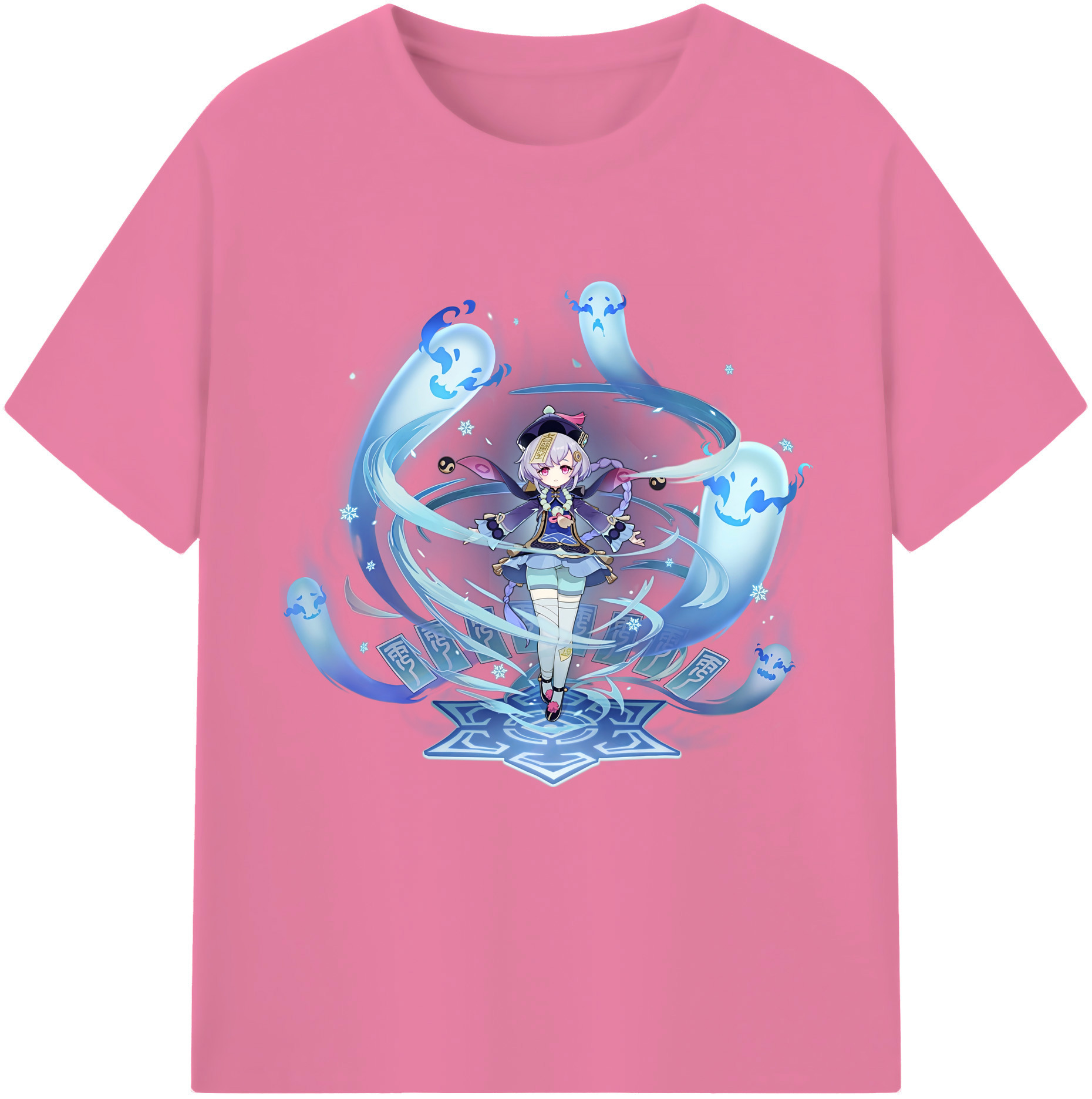 げんし神 七七 なな  genshin Nana 綿100％半袖Tシャツ（フロントプリント）